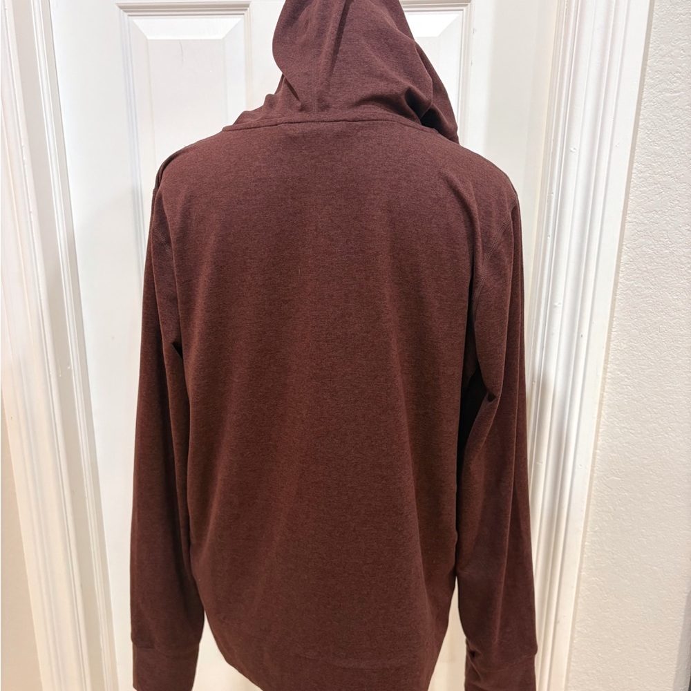 Vuori Halo Performance Hoodie 2.0 Fig Heather Women's Medium - Picture 8 of 10